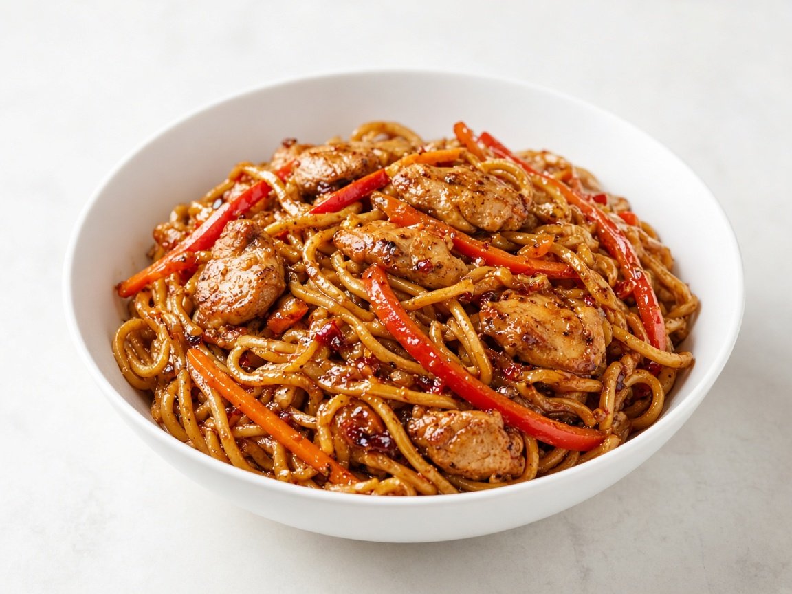 Chili Chicken Noodles