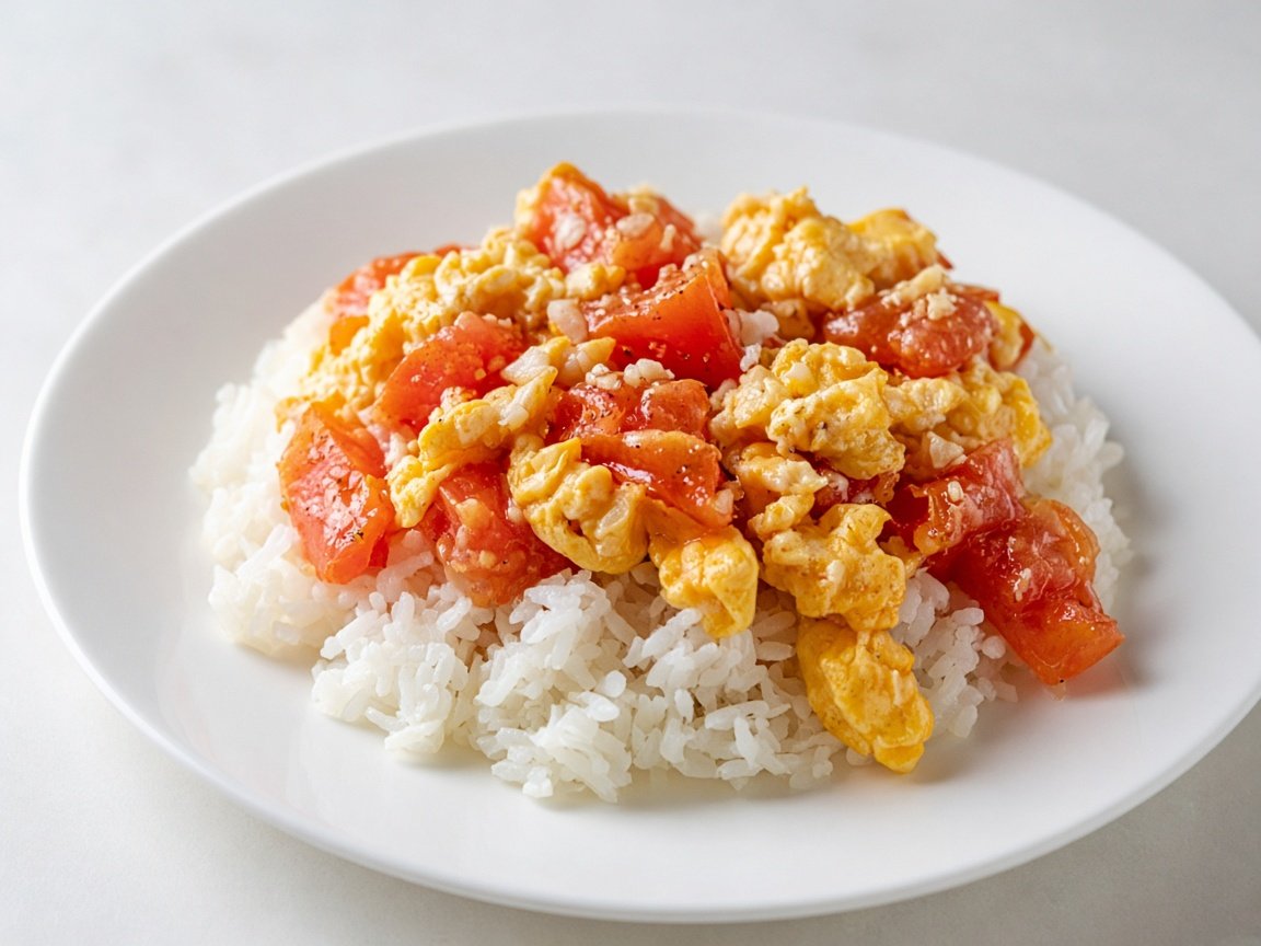 Egg and Tomato Rice