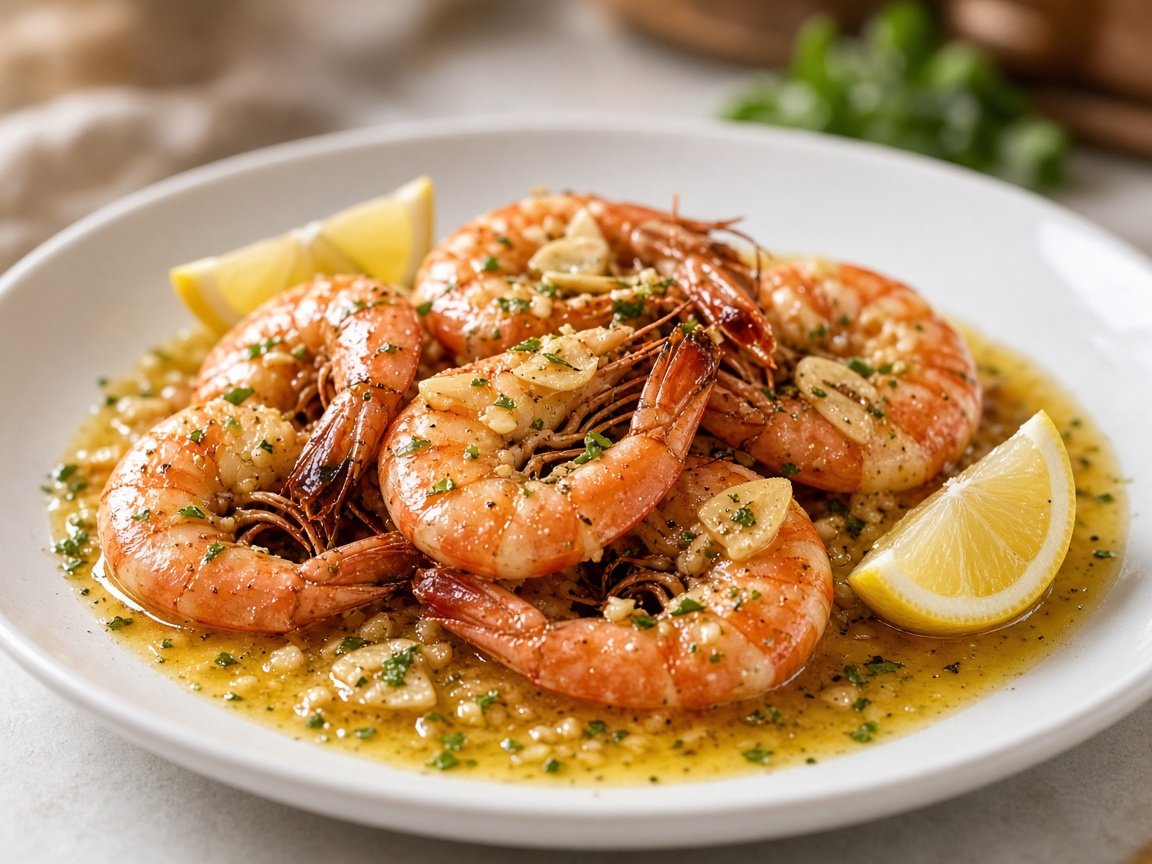 Garlic Butter Prawns