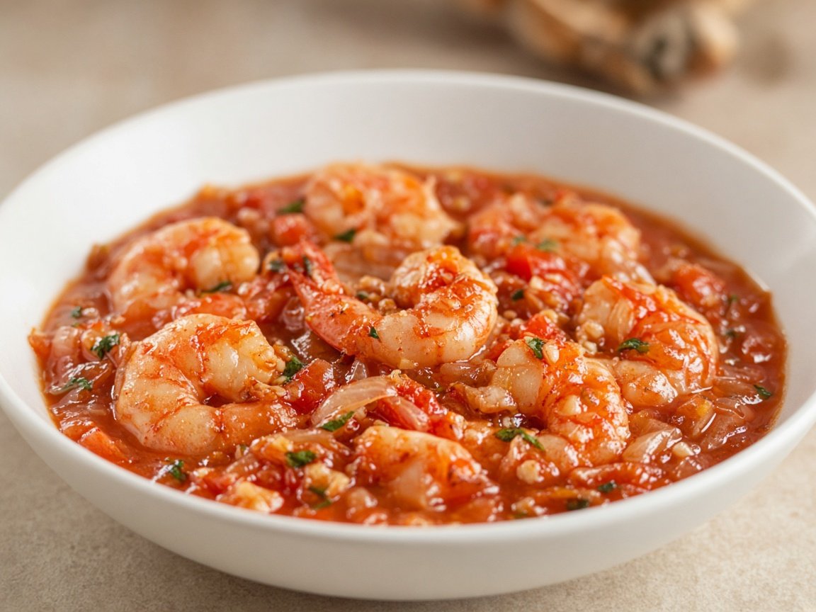 Tomato Prawn Guisado